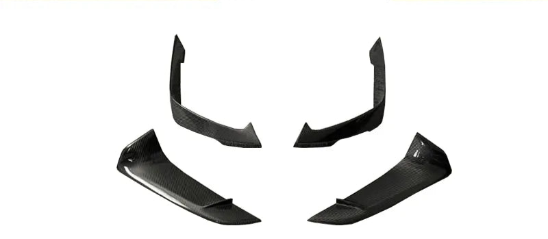 Carbon Fiber Front Bumper Splitter canard Trim - Toyota Supra A90 A91 Mk5
