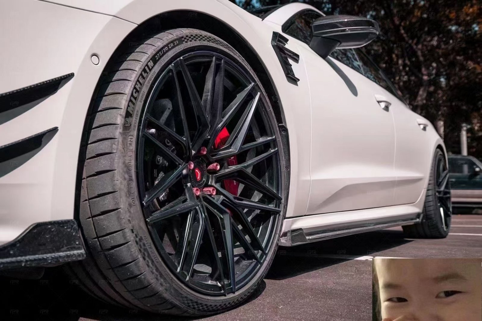 Prepreg Carbon Fiber Side Skirts Extensions - AUDI A7 S7 C8