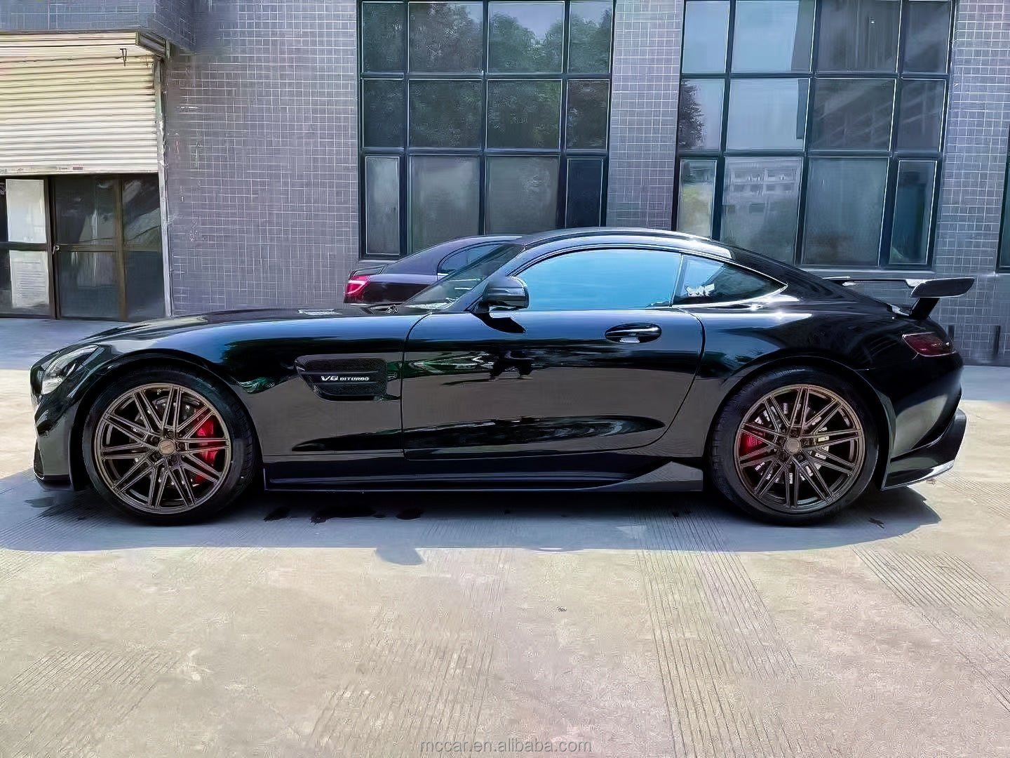Paktechz Carbon Fiber Side Skirts V1 - Mercedes Benz AMG GT GTS C190 2014-2018