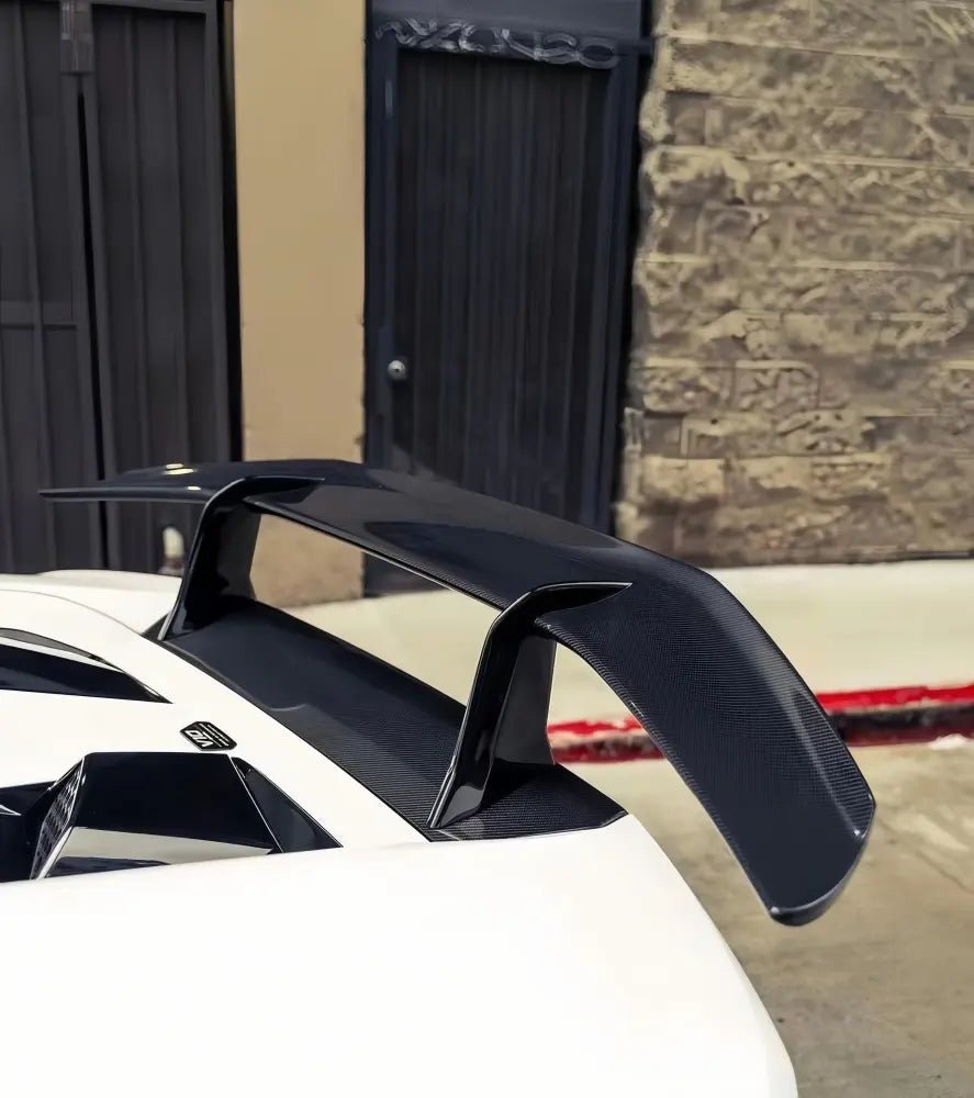 Carbon Fiber Perf Style Rear Wing w/ base - Lamborghini Huracan