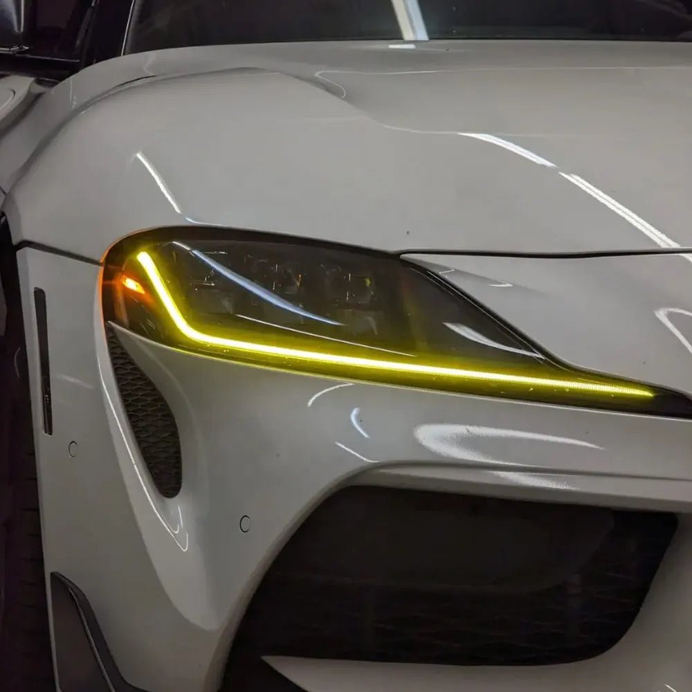 Yellow DRL LED Modules - Toyota supra A90 A91 Headlight