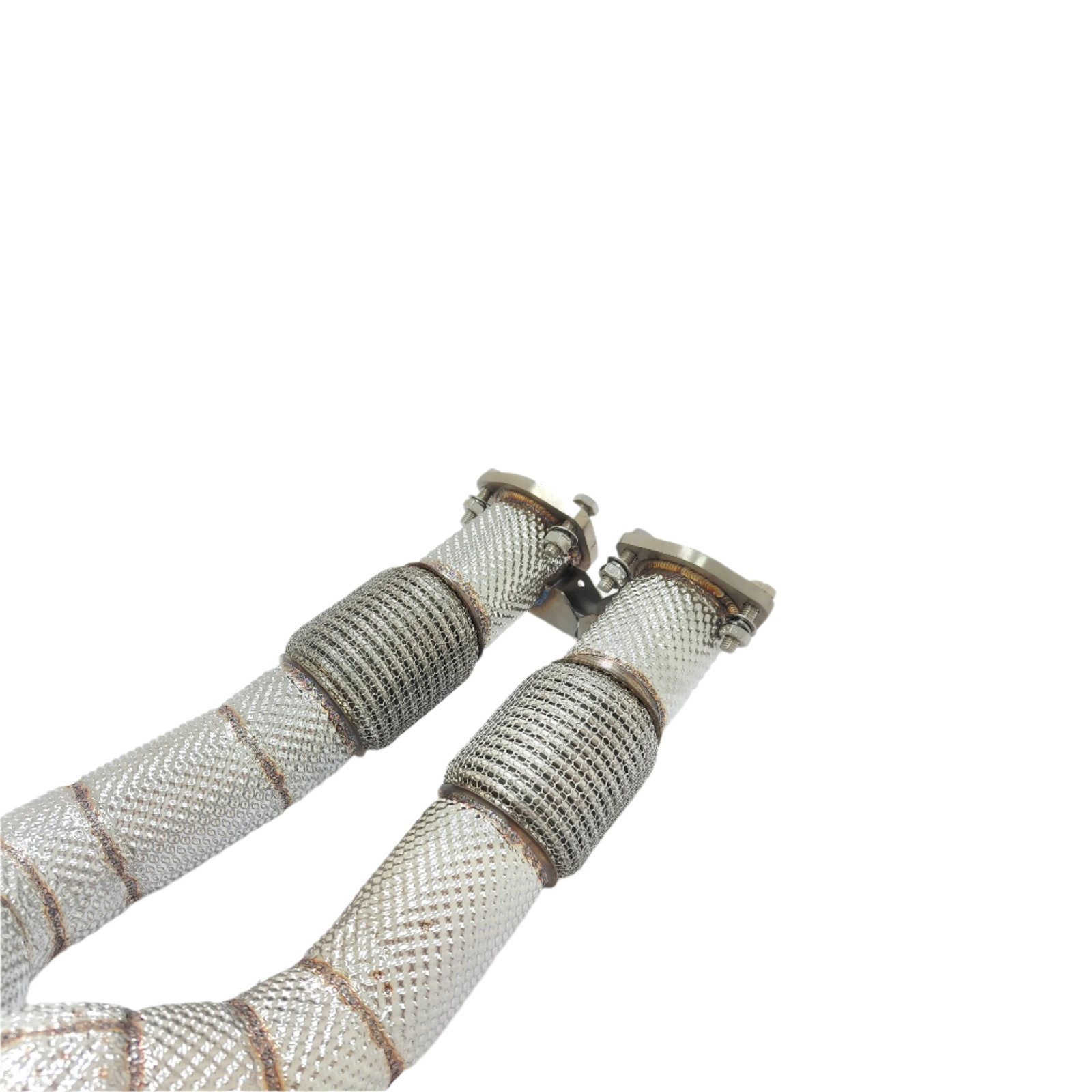 Racing High Flow Downpipe W/ Heatshield w/ Heat Shield - Audi TTRS RS3 2.5T - 图片 6