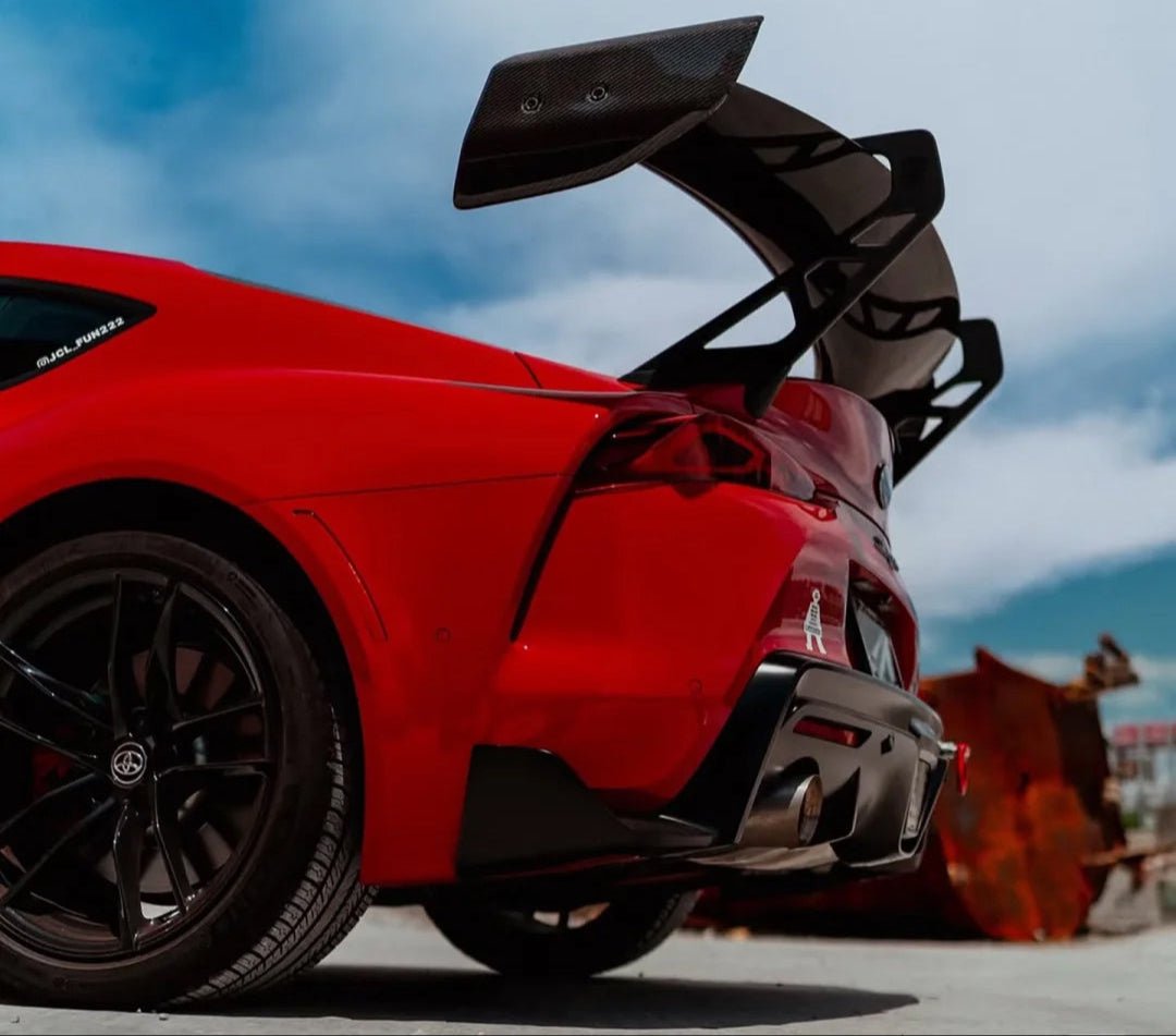 Carbon Fiber AD Style V3 Rear Trunk Wing - Toyota GR Supra A90 A91 MK5 2021+