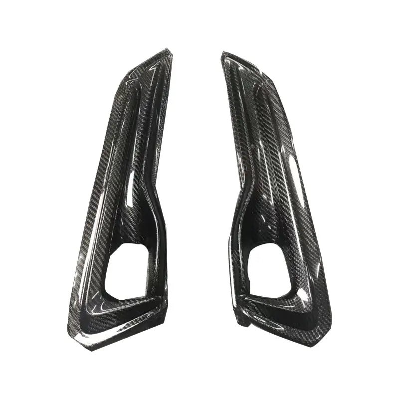 Carbon Fiber Fog Lamp Cover - Infiniti Q60 Sport