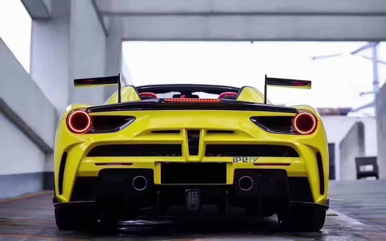 Carbon Fiber M Style Aerodynamic Full Body Kit - Ferrari 488 GTB 2015-2018