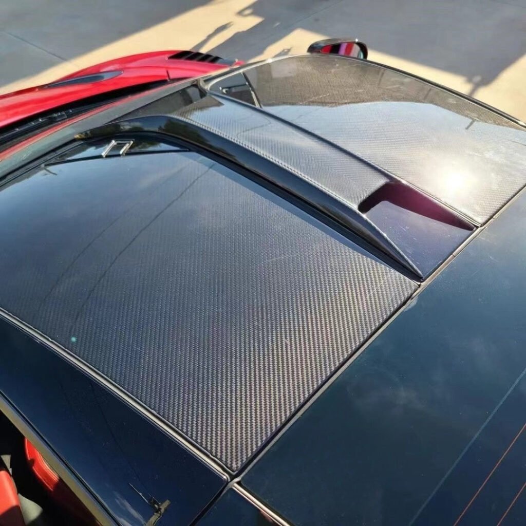McLaren 720S Prepreg Carbon Fiber Roof Cover Set