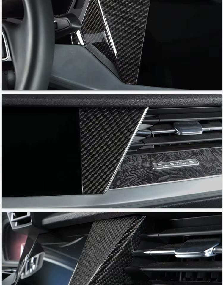 Pre-Preg Carbon Fiber Interior Trims Complete Set (14pc) - Audi A3/S3/RS3 8Y 8y.5 - Image 6