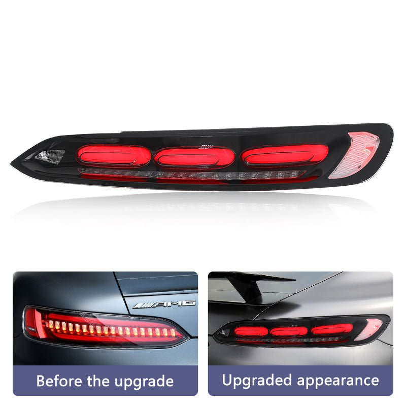 LED LCI Rear Tail Lights Upgrade Replacement Set- Mercedes Benz AMG GT 2015 2016 2017 2018
