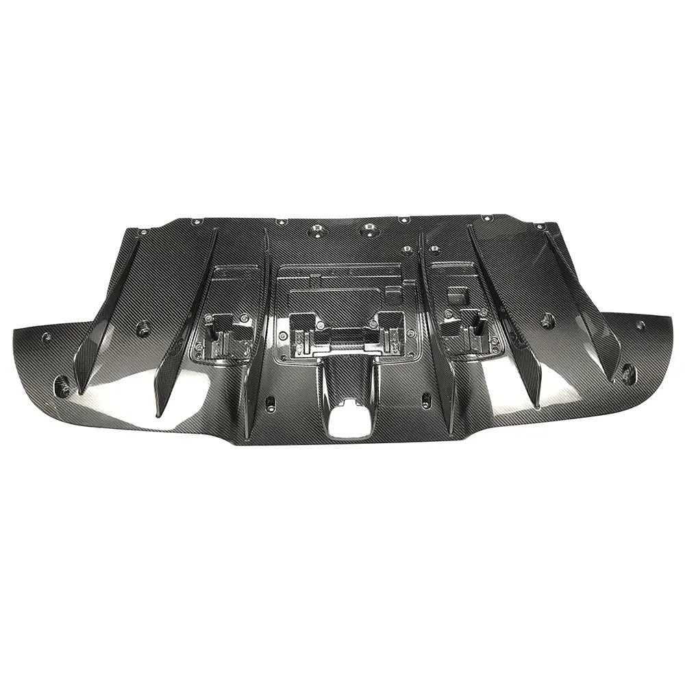 N style Carbon Fiber Rear Diffuser - Ferrari 488/ GTB / Spyder