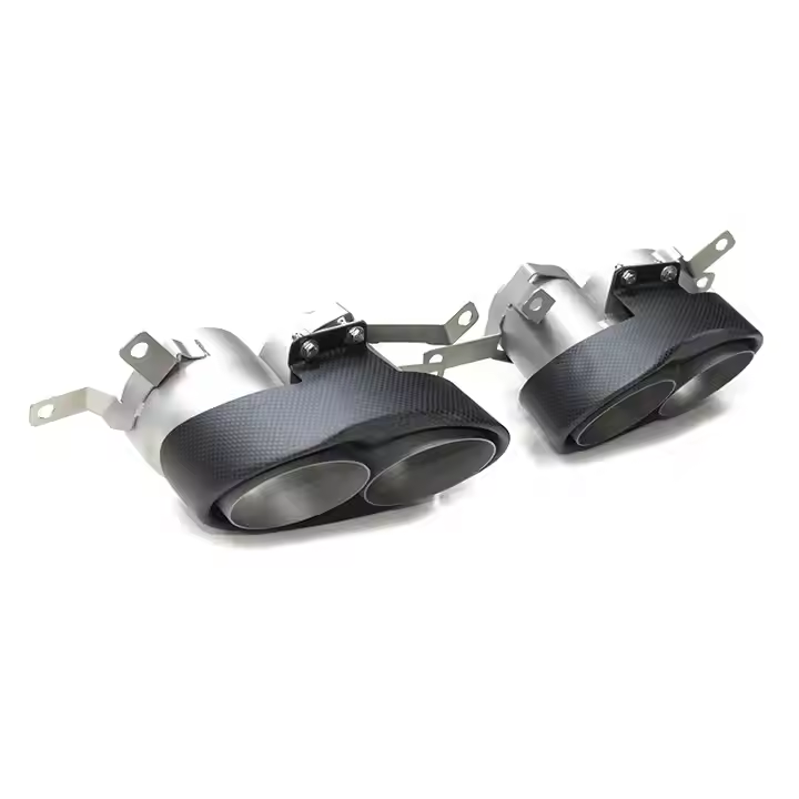 Carbon Fiber Exhaust tip - Audi A3 A4 A5 A6 A7 S3 S4 S5 S6 S7 RS3 RS4 RS5 RS6 RS7