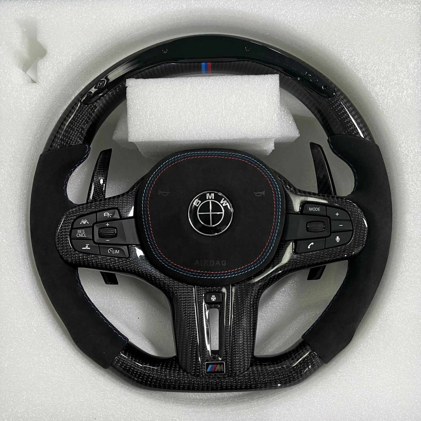 Full Customizable Carbon Fiber Steering Wheel - BMW G28 G21 G81 G22 G82 G29 G30 G31 G38 G32 M3 M4 M5 M6 G Chassis