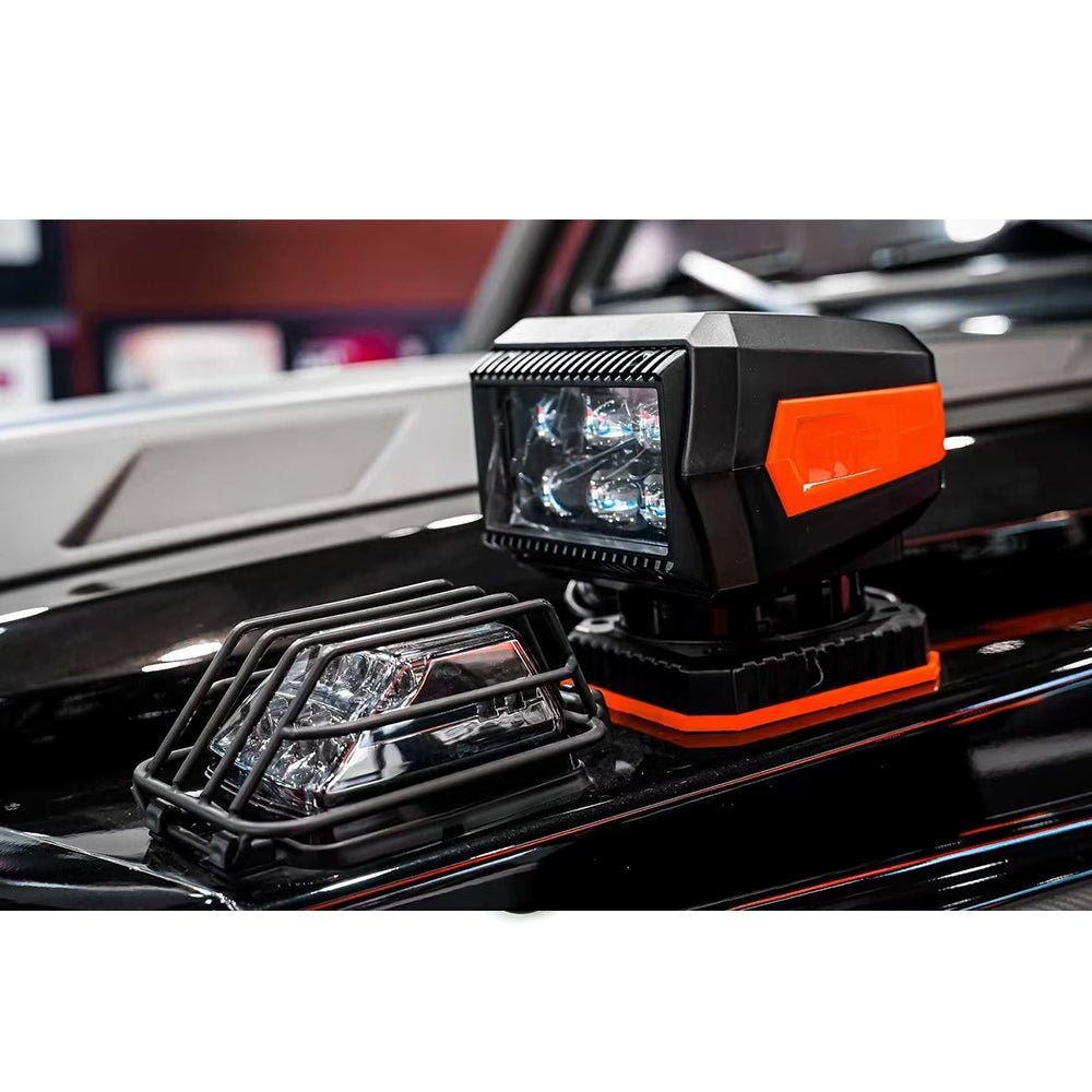 LED Searchlight 360 Degree Universal Rotate Remote Control Portable Magnetic - Mercedes Benz G Wagon CLASS W464 W463A W465
