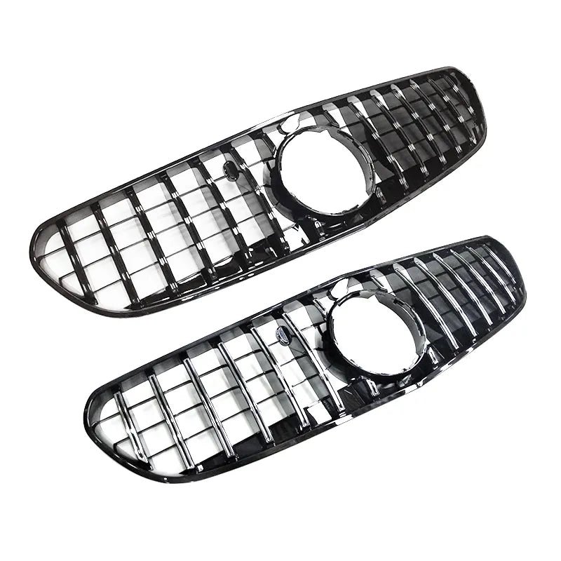 Gloss Black GT Style Front Grille - Mercedes S Class W217 2018+
