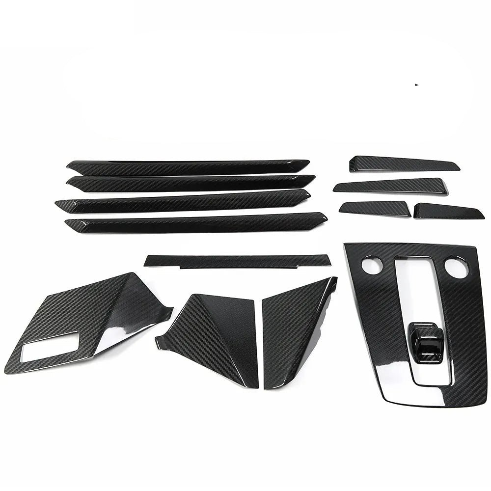 Pre-Preg Carbon Fiber Interior Trims Complete Set (14pc) - Audi A3/S3/RS3 8Y 8y.5