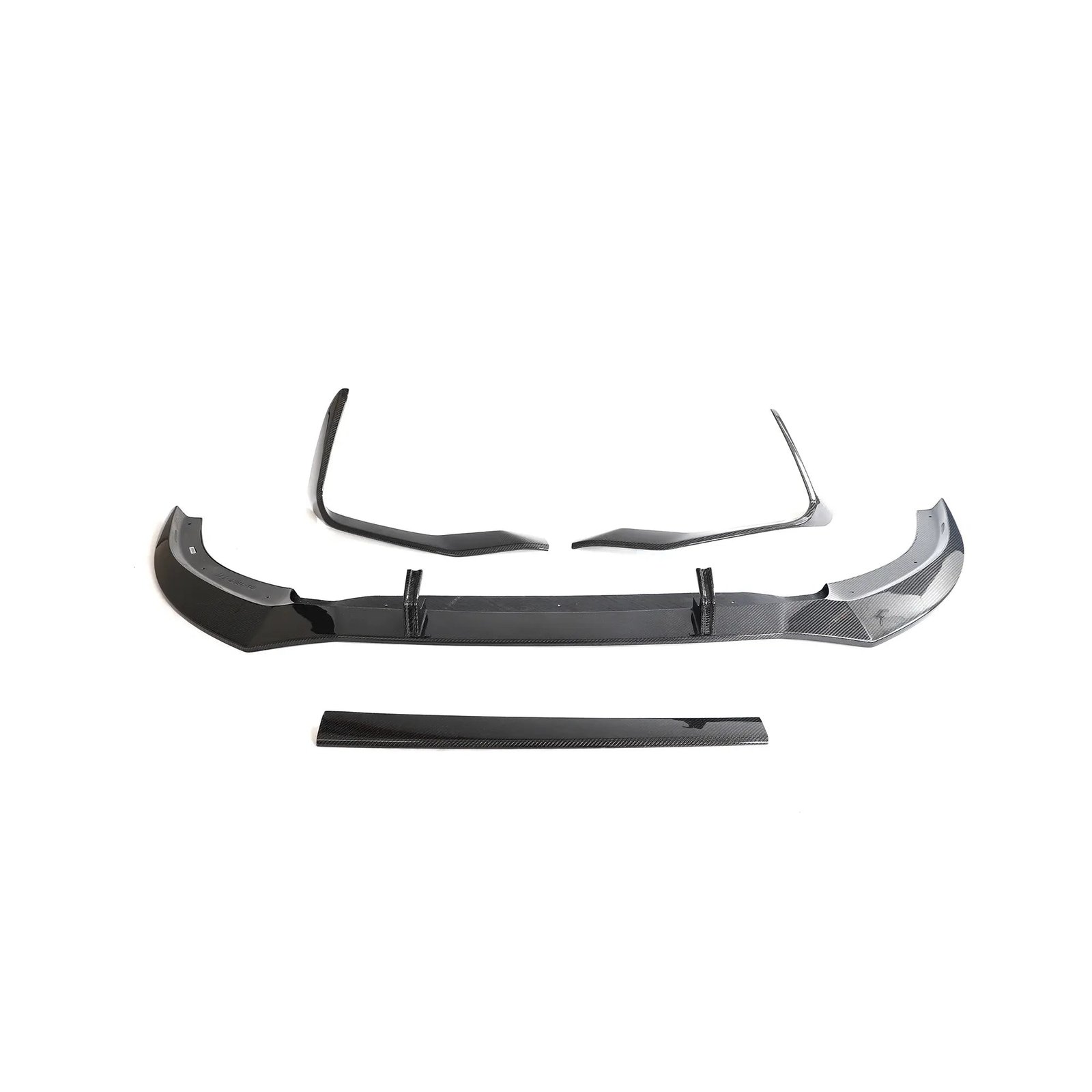 Carbon Fiber Front Lip Splitter for Audi RSQ8 Sport 2019-2023 - product detail 2