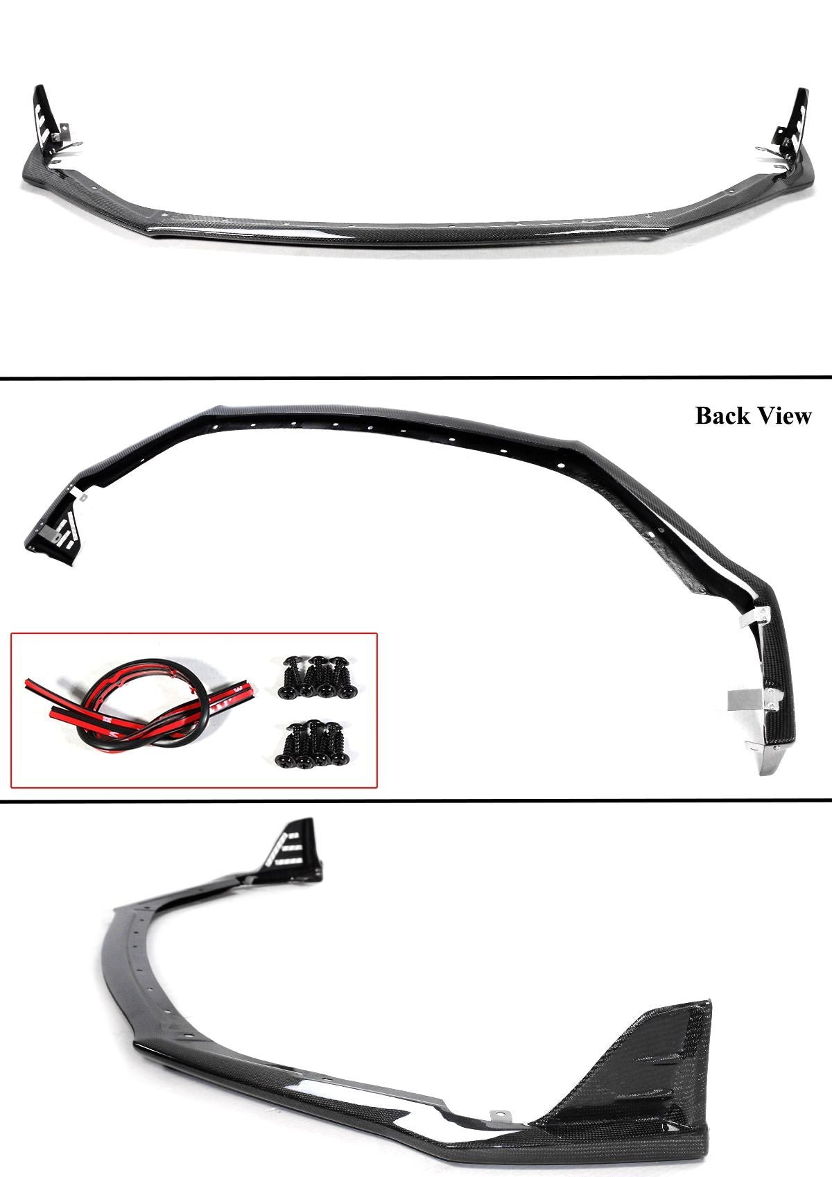 STI Style Carbon Fiber Front Lip - Subaru BRZ