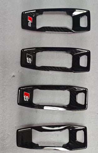 Carbon Fiber Gear Shift Panel Center Console Cover Interior Trim - Audi A3 S3 RS3 8Y.5 2025+
