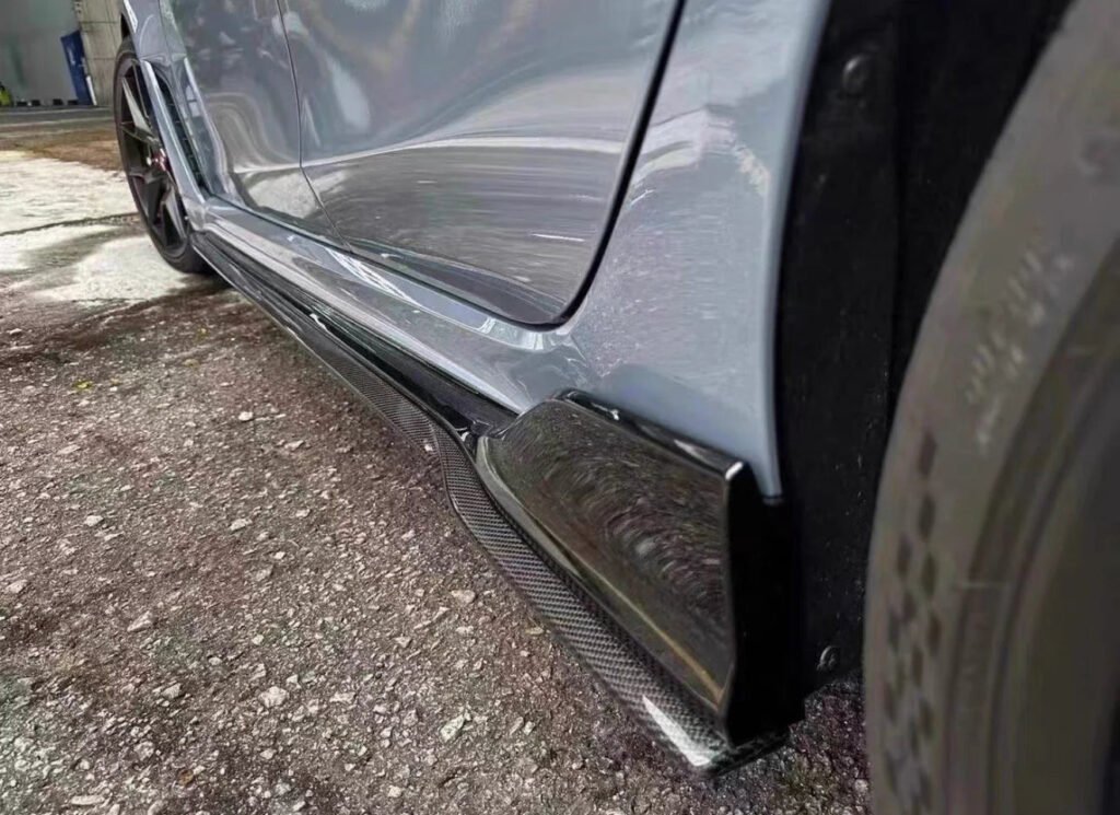 HONDA CIVIC TYPE-R FL5 MAXTON STYLE CARBON FIBER SIDE SKIRT extension