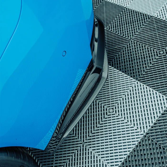 Dry Carbon Fiber Rear bumper Canard Extension - BMW G80 & G81 M3 / G82 & G83