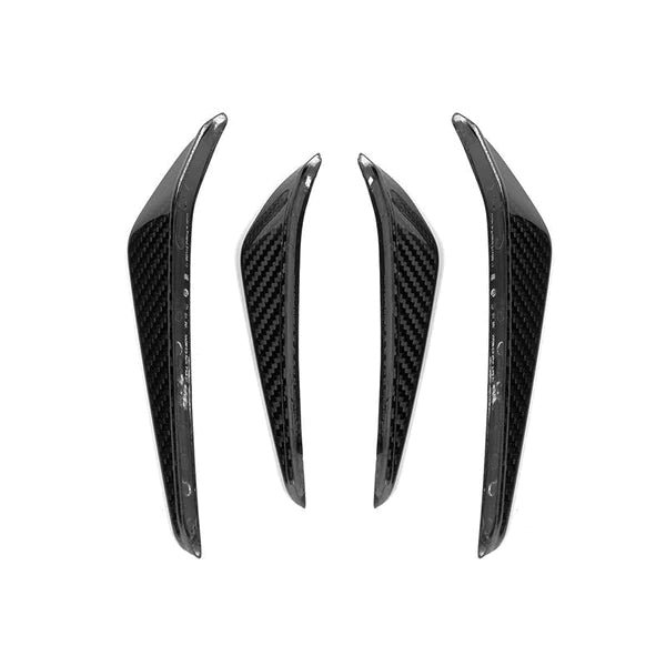 MP Style Carbon Fiber Front Canard Splitters - BMW G80 M3 & G82 / G83 M4