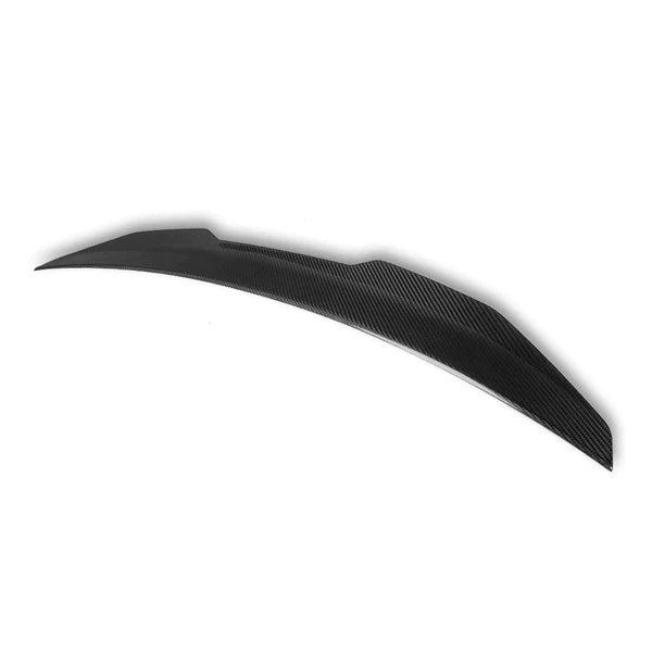 PSM Style Carbon Fiber Trunk Lip Spoiler - Audi B8.5 A4
