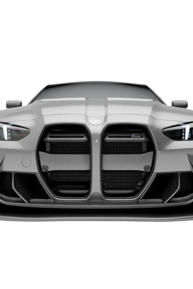 Prepreg Carbon Fiber RZ Style Front Grille Replacement - BMW G80 M3 / G82 & G83 M4