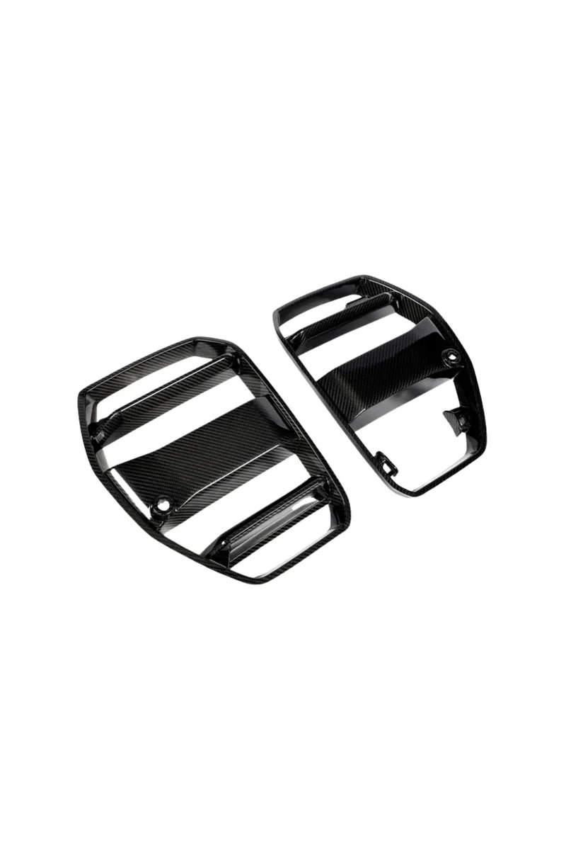 Prepreg Carbon Fiber RZ Style Front Grille Replacement - BMW G80 M3 / G82 & G83 M4