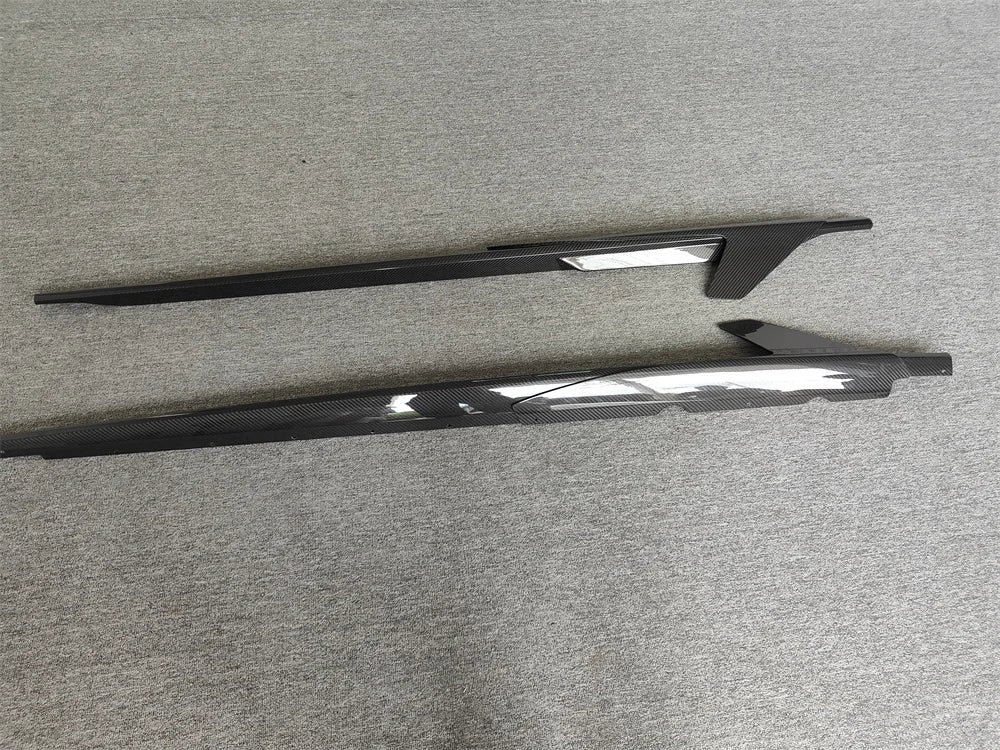 Dry Carbon Fiber Side Skirt Extension - Audi R8 V10 2020-2023 - 图片 6