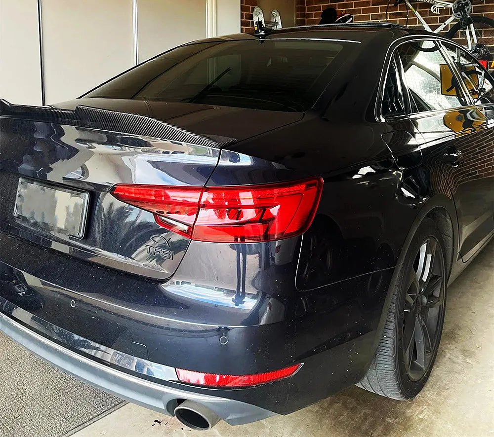 PSM Style Carbon Fiber trunk Spoiler - Audi 17-2024 AUDI A4 S4 B9/B9.5