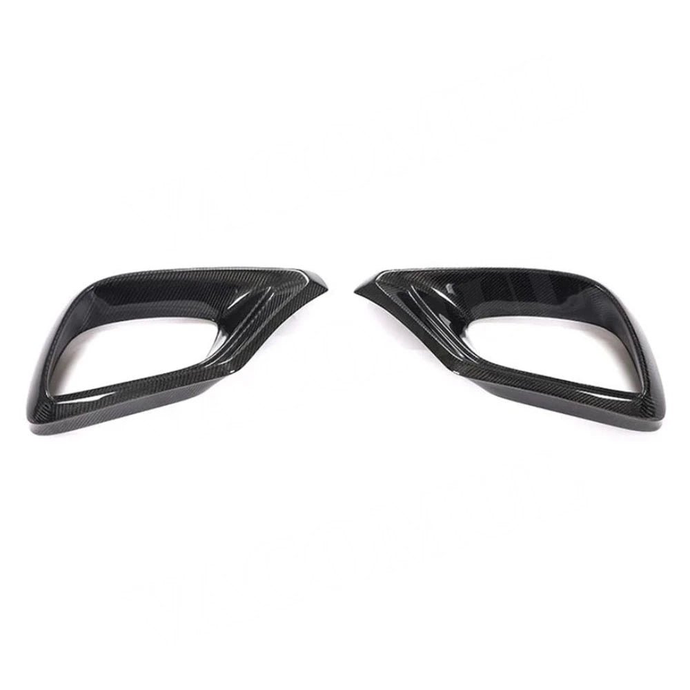 Carbon Fiber Front Bumper Air Vent Cover - Mercedes Benz S Class W222