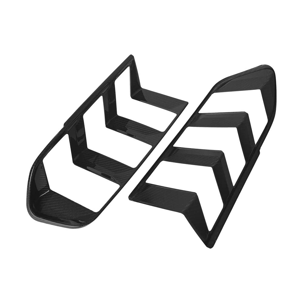 Dry Carbon Fiber Tail Light Trim - Ford Mustang 2024+