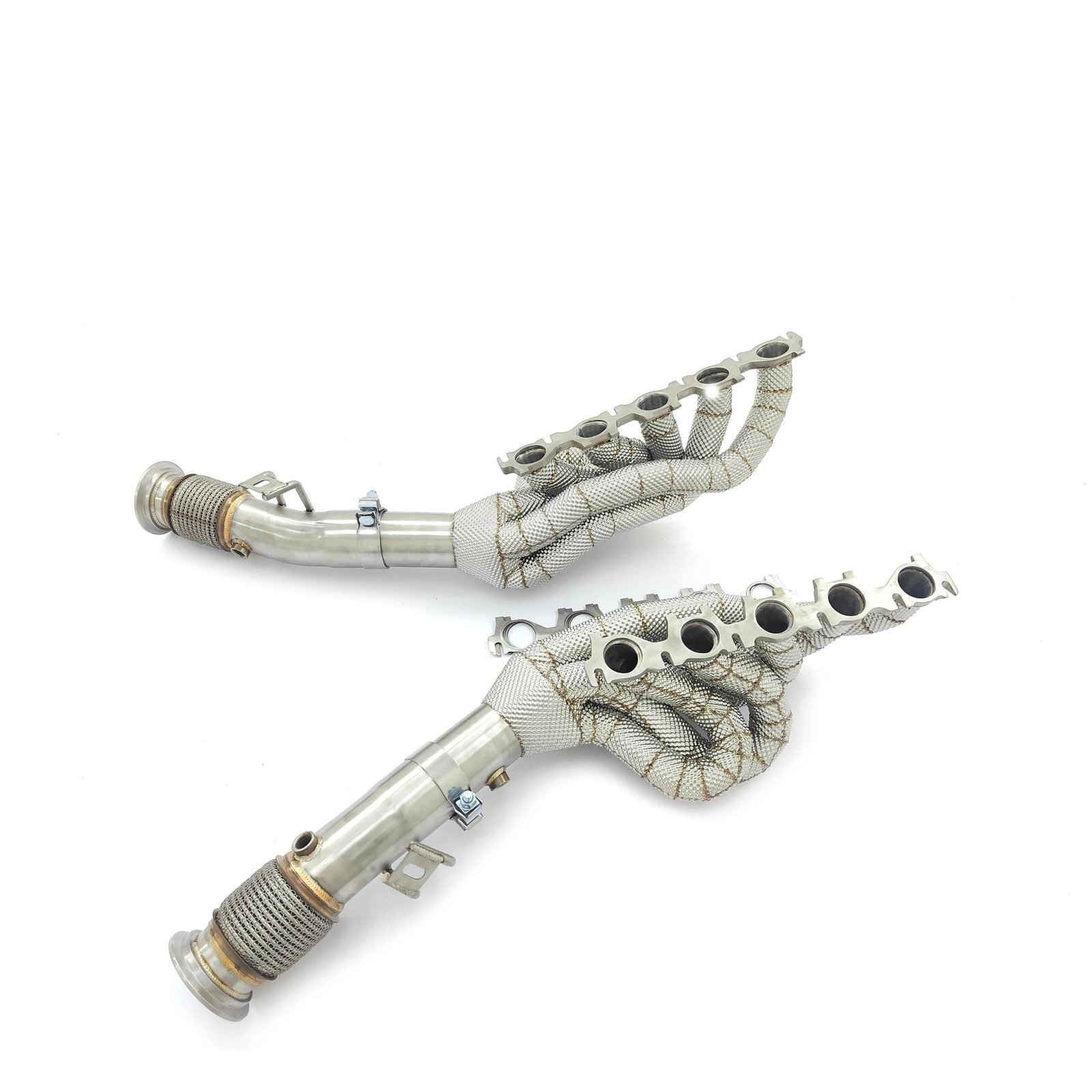 Exhaust Manifold Header w/ Heat Sheild - Audi R8 V10 5.2L - Image 3
