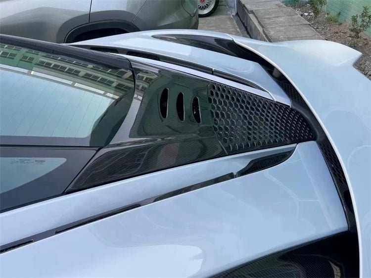 765LT Style Carbon fiber Rear Engine Cover Panel - Mclaren 720s