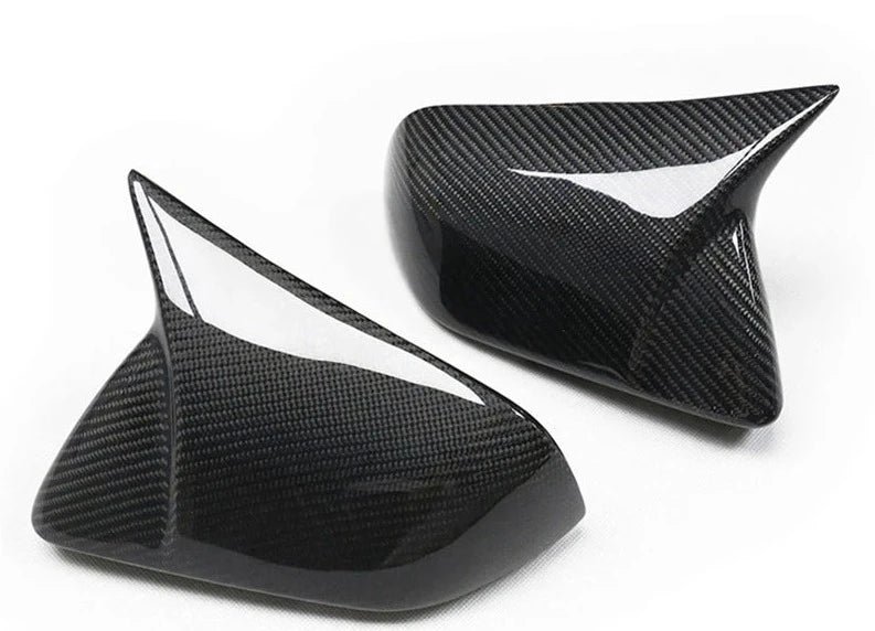 M style Carbon Fiber Mirror Caps - Ford Mustang 2015-23