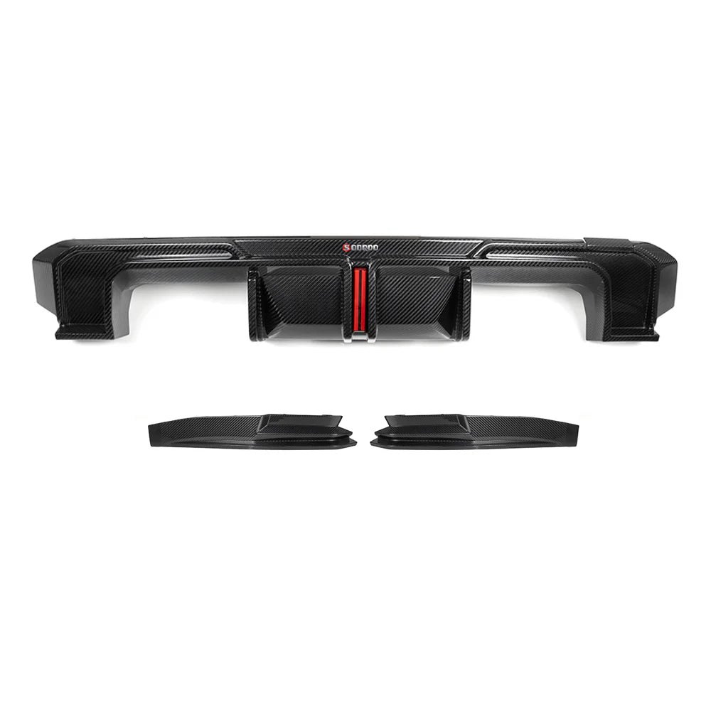Carbon Fiber SQ V1 Rear Diffuser Set - BMW G80 M3