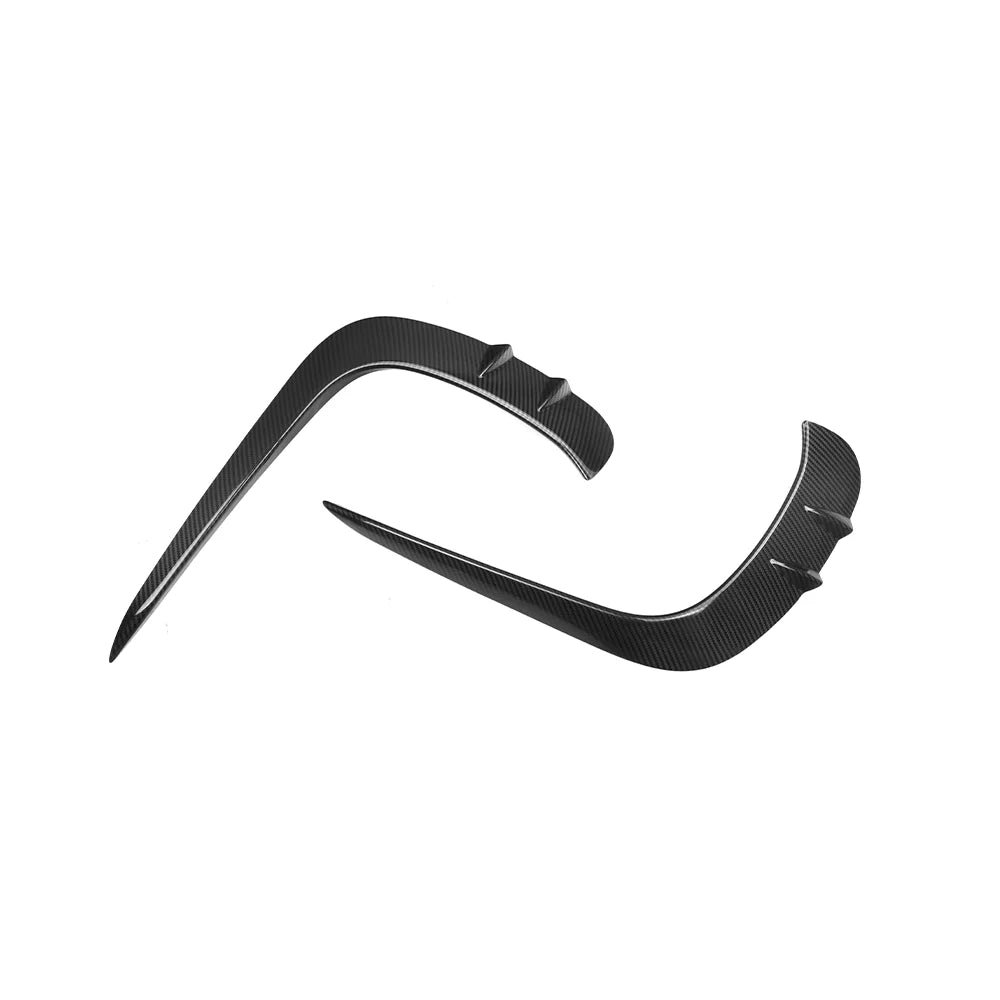 Carbon Fiber SQ Front Bumper Inset Trim - MERCEDES-AMG CLE 53 C236