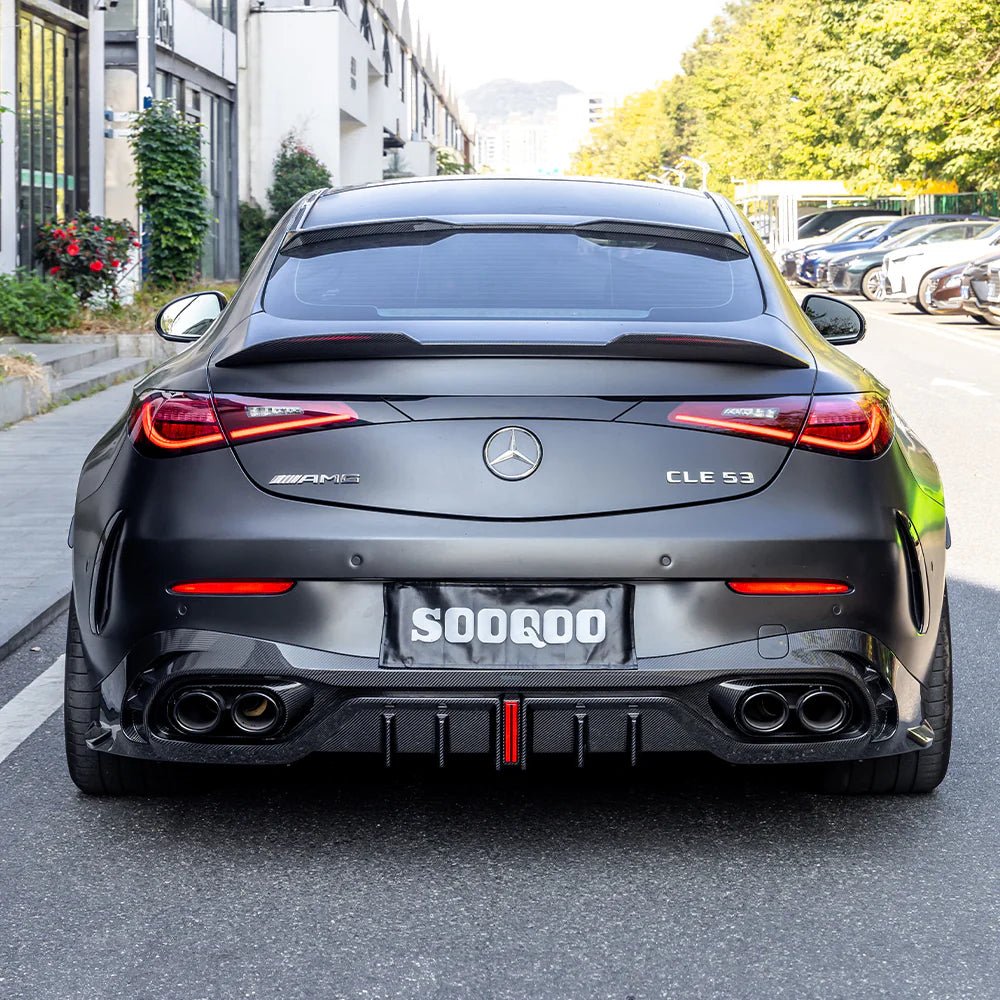 Prepreg Carbon Fiber Rear Trunk Spoiler - MERCEDES CLE C236