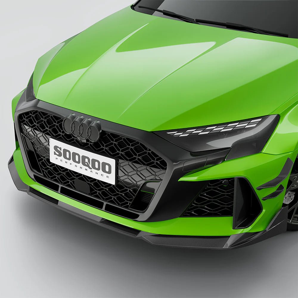 AUDI RS3 8.5Y Facelift Front Lip In Prepreg Carbon Fiber