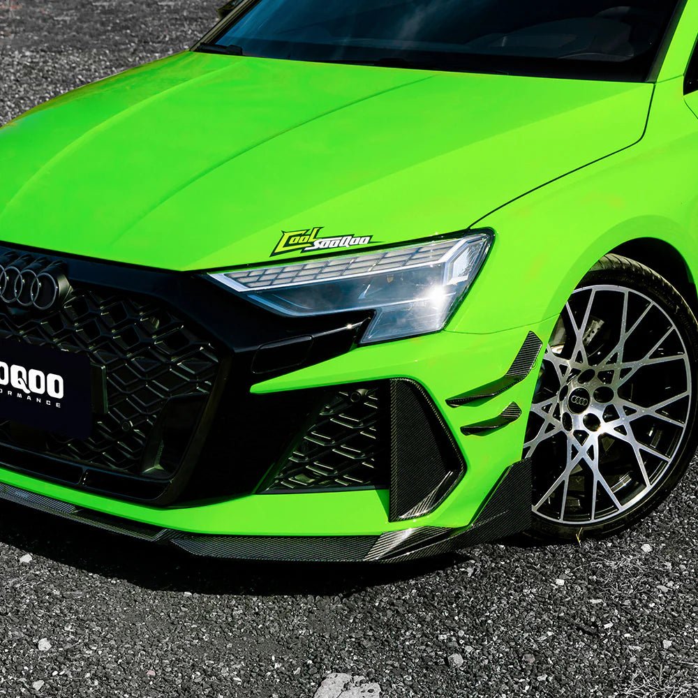 AUDI RS3 8.5Y Facelift Front Lip In Prepreg Carbon Fiber