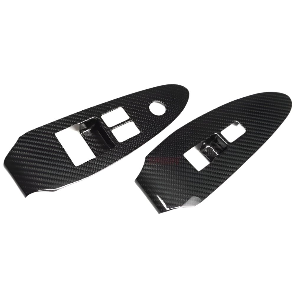Carbon Fiber Door Panel Window button Trim - Nissan Z Fairlady Z RZ34 400Z 2023-2025