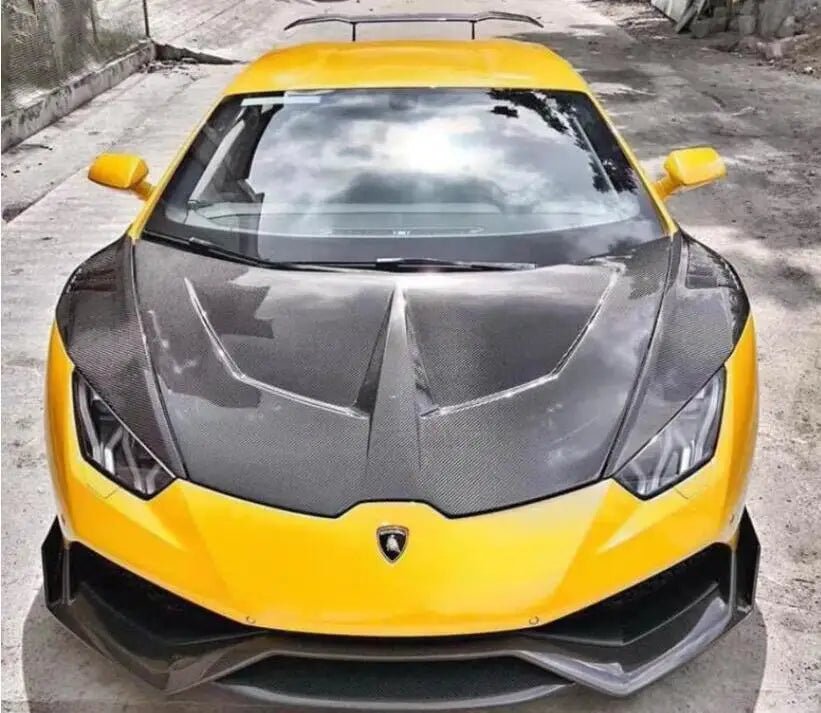 1016 Style Prepreg Carbon FIber Hood - Lamborghini Huracan / Tecnica
