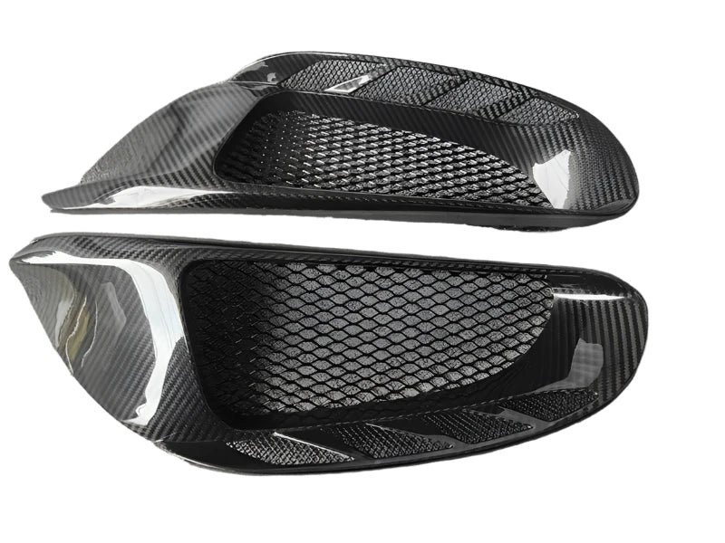 P Style Carbon Fiber Side Airvent Replacement - Ferrari 488 GTB Spider