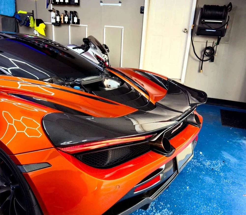 MD Style Carbon Fiber Rear Spoiler Wing - Mclaren 720/720s