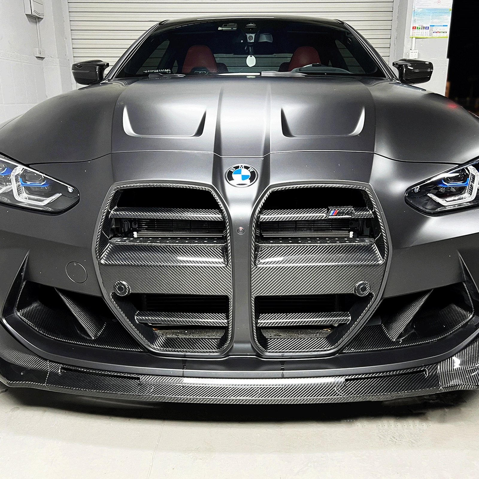 Carbon Fiber Front Grilles V2 - BMW G80 M3 & G82 / G83 M4