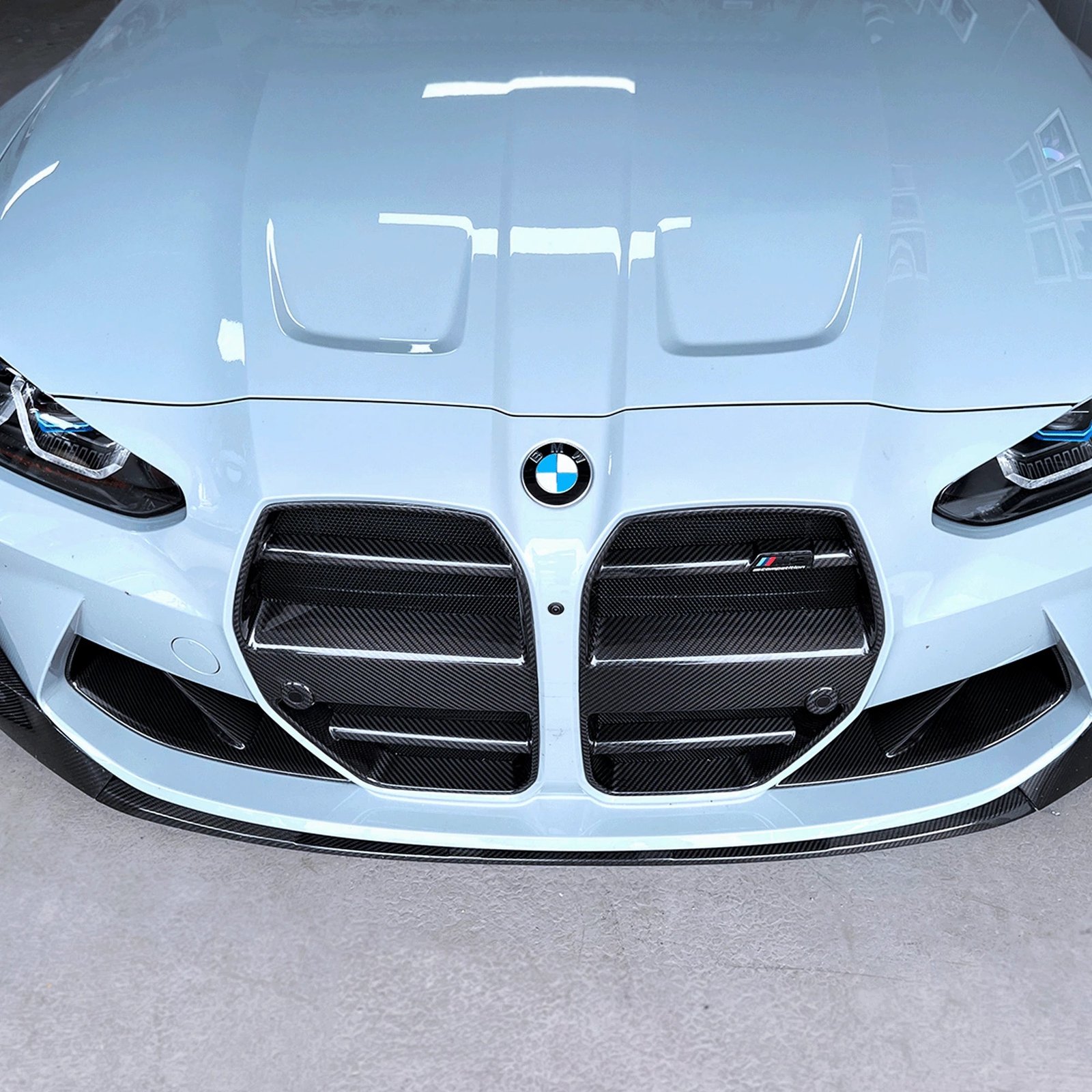 Carbon Fiber Front Grilles V2 - BMW G80 M3 & G82 / G83 M4