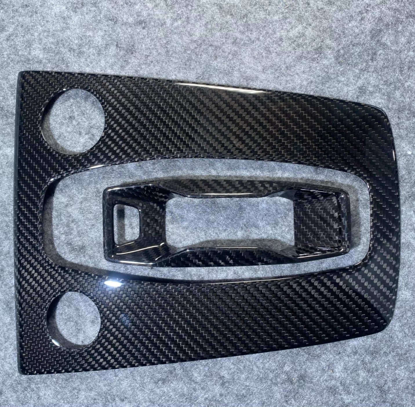 Carbon Fiber Gear Shift Panel Center Console Cover Interior Trim - Audi A3 S3 RS3 8Y.5 2025+ - 图片 3