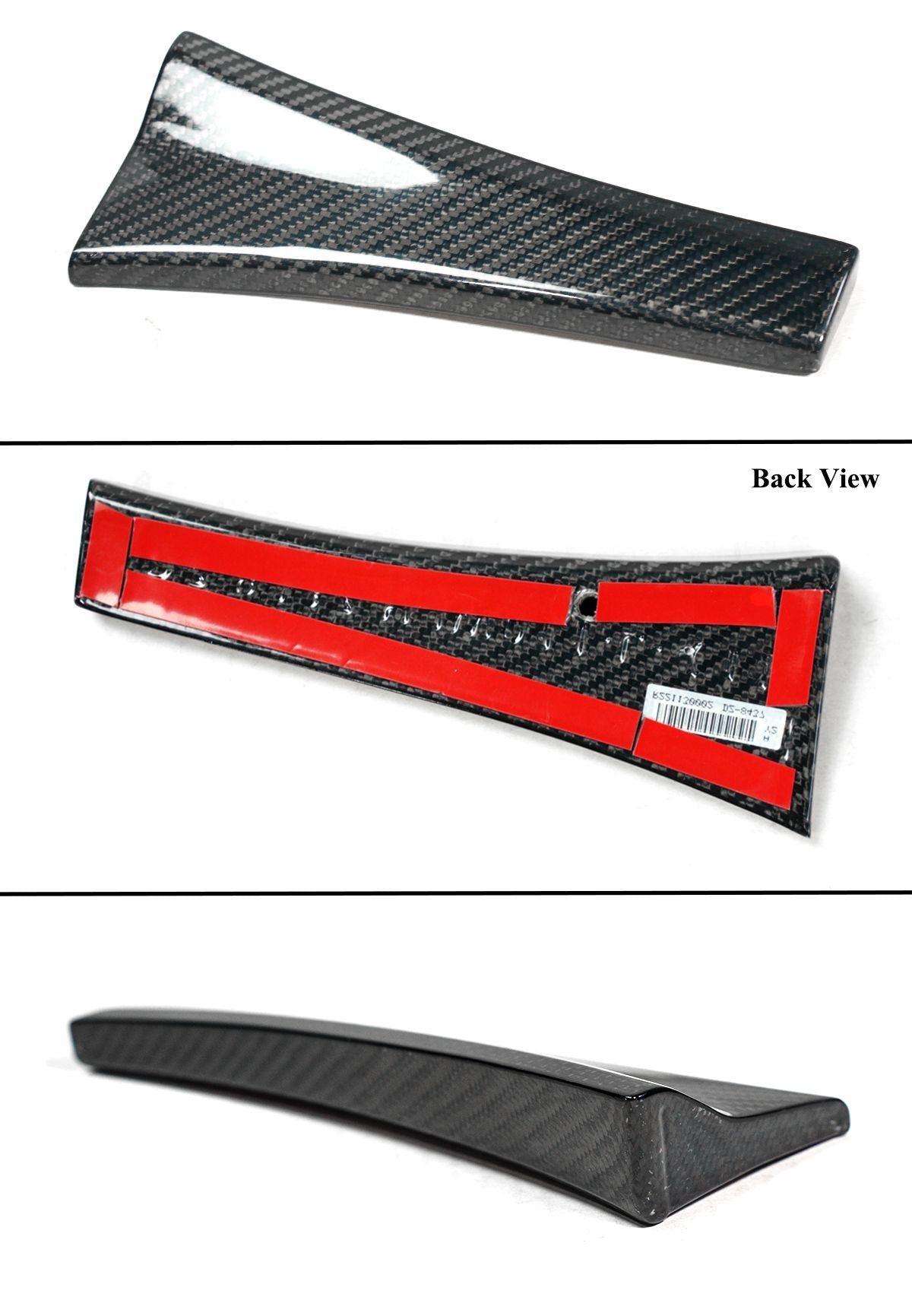 M style Carbon Fiber Front Lip Splitter - Toyota GR86