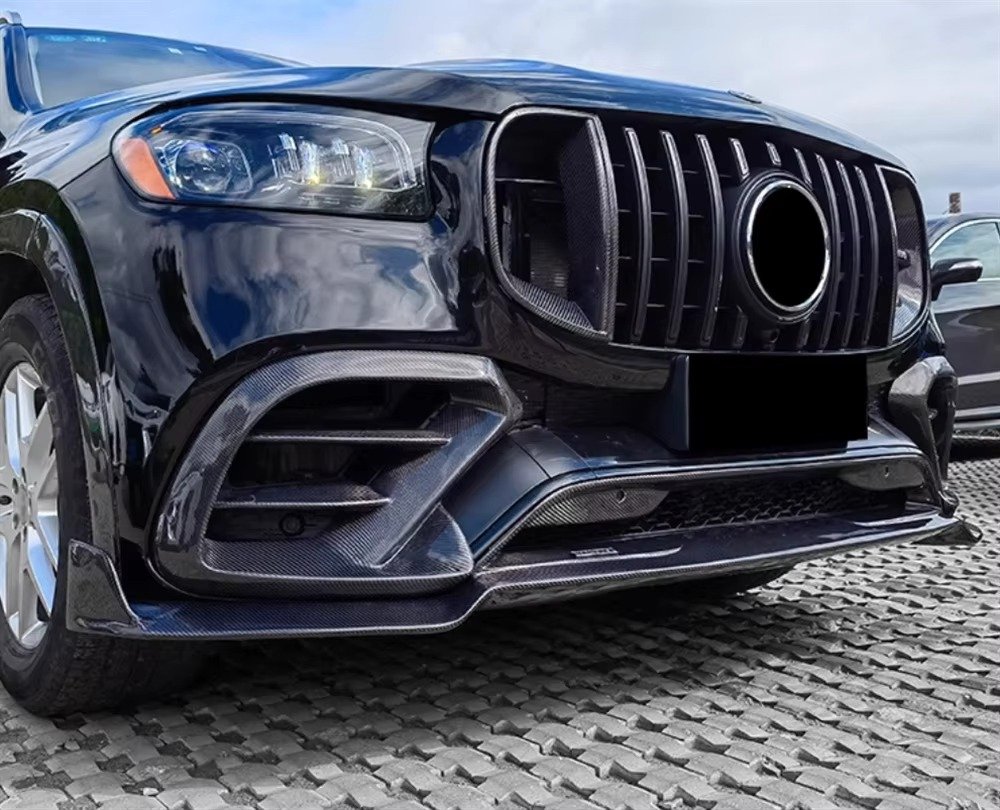 Carbon Fiber BRB Style Front lip - Mercedes Benz GLS X166 - 图片 5