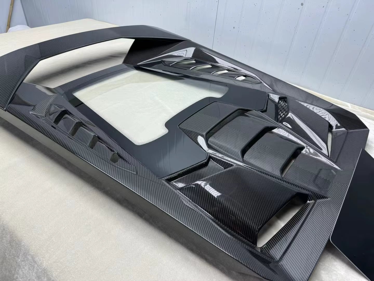carbon-fiber-engine-hood-cover-bonnet-w-351032778-special-1