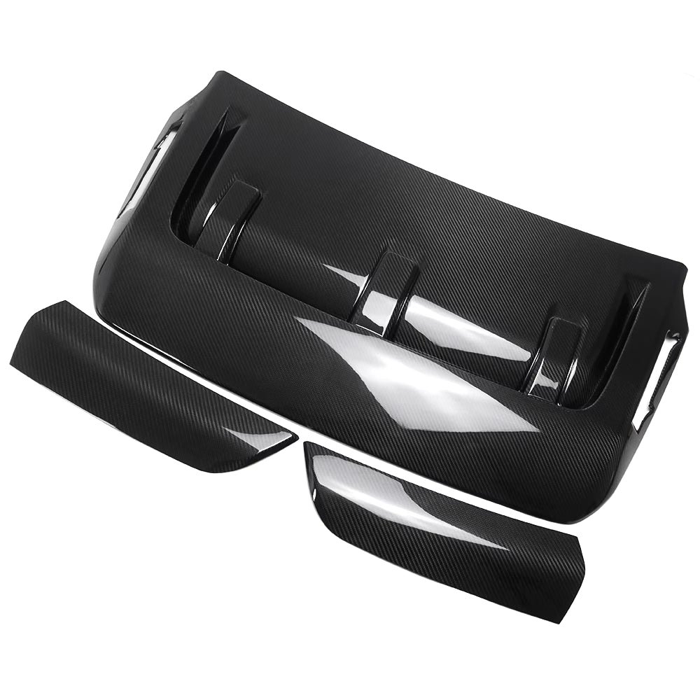Carbon Fiber Engine Hood Cover Trim - Ford F-150 Raptor 2021-2025 - Image 9